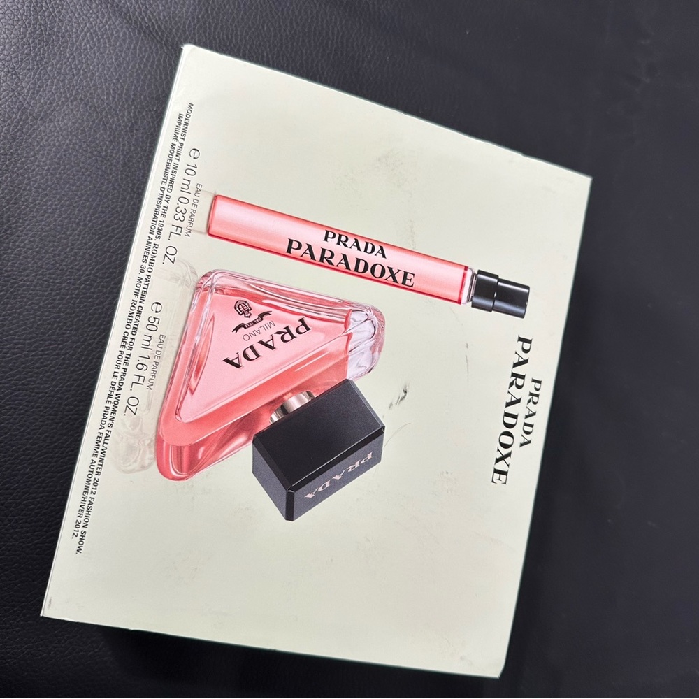 Prada Paradoxe Fragrance - Elegant Pink and Black